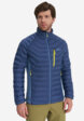 Ультралегкий пуховик мужской Jack Wolfskin Routeburn Pro, Синий2  - превью