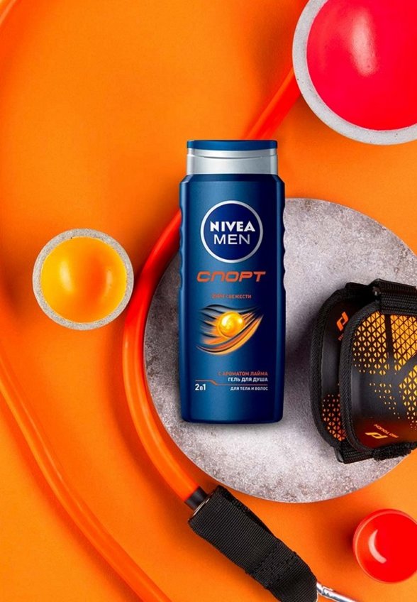 Шампунь-гель для волос и тела Nivea