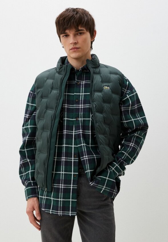 Жилет стеганый Lacoste