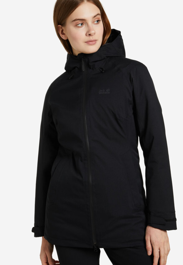 Куртка утепленная женская Jack Wolfskin Stirnberg, Черный