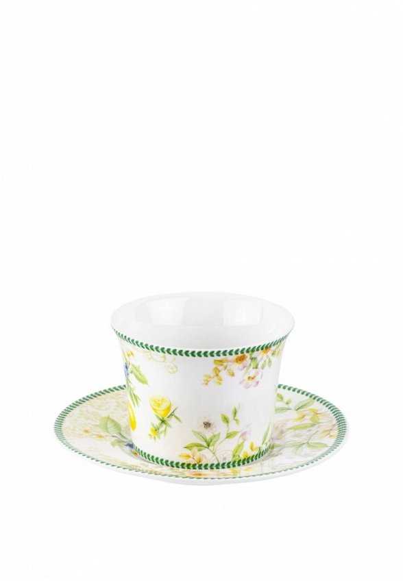 Чашка с блюдцем Elan Gallery