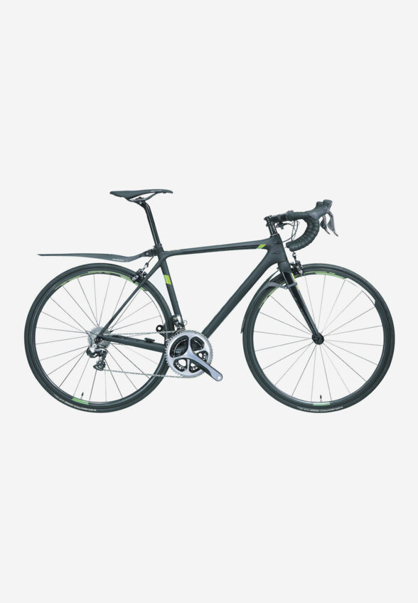 Набор велосипедных крыльев Topeak DeFender RC1/RC11 700 x25 C, Черный