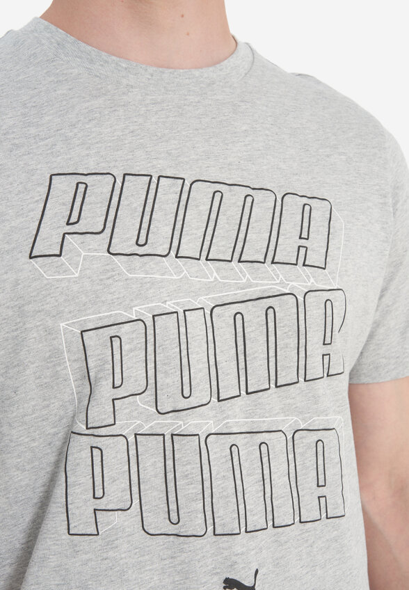 Футболка мужская PUMA, Серый