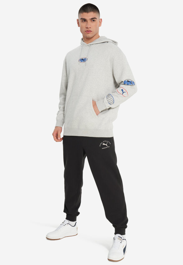 Худи мужское PUMA Ess Logo Lab Execution, Серый