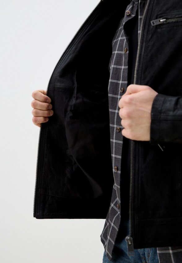 Куртка кожаная Jorg Weber