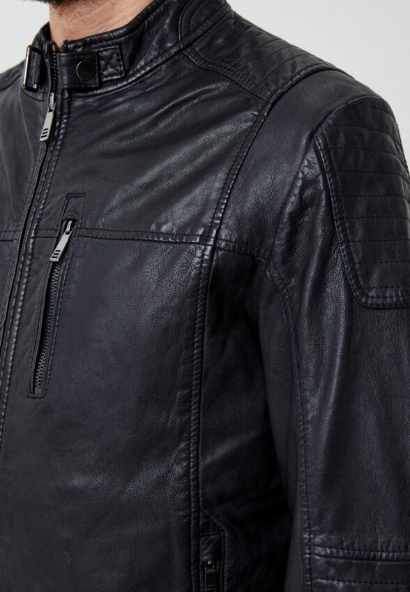 Куртка кожаная Jorg Weber