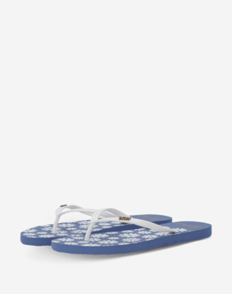 Шлепанцы женские Roxy New Viva Printed, Синий