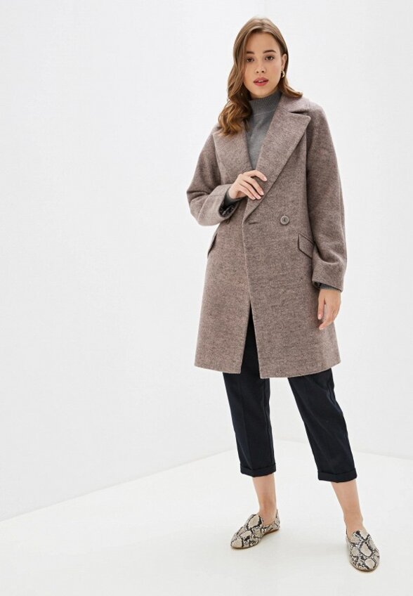 Пальто двубортное Ovelli