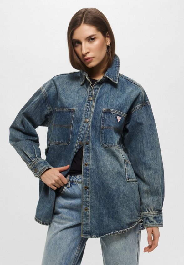 Рубашка джинсовая Guess Jeans