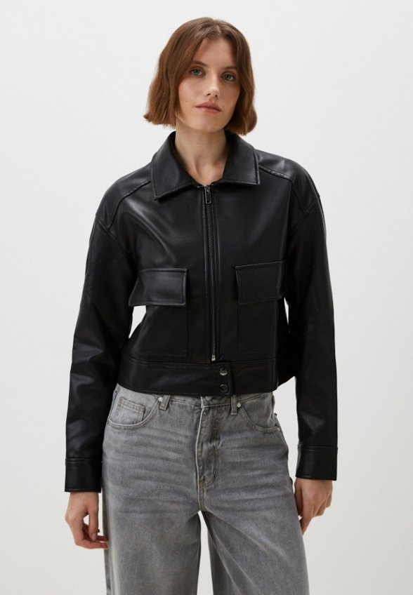 Куртка кожаная To Be One