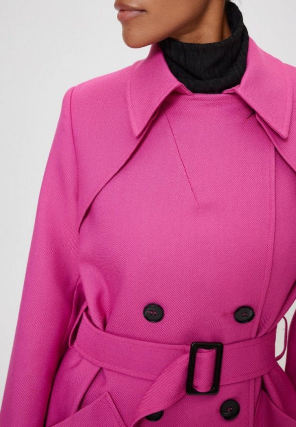 Пальто двубортное SashaOstrov