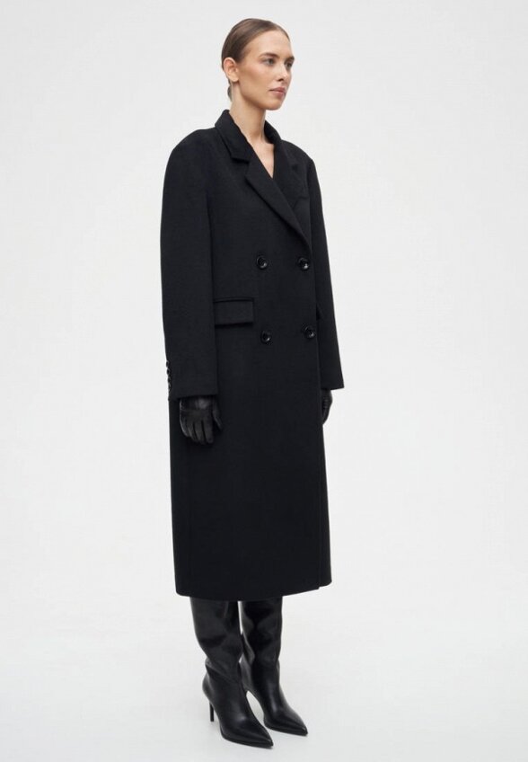 Пальто двубортное Prav.da