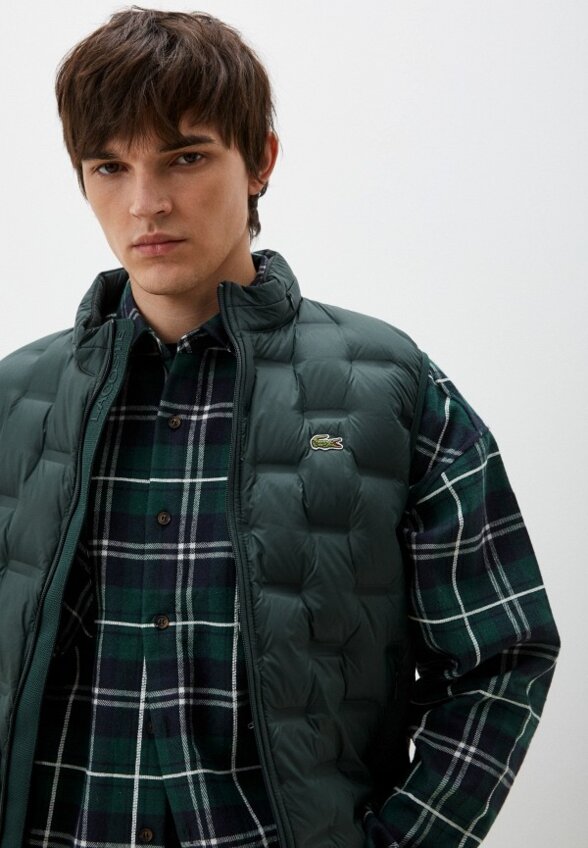 Жилет стеганый Lacoste