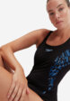 Купальник слитный женский Speedo Placement, Синий7  - превью