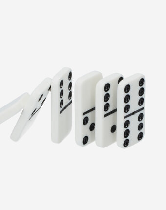 Игра настольная Denton Домино, Белый детям