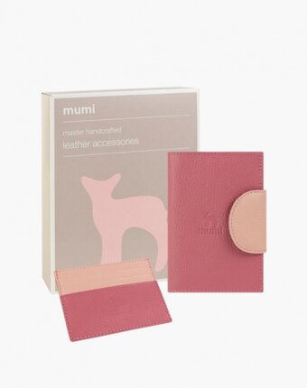 Обложка для паспорта и кредитница Mumi женщинам