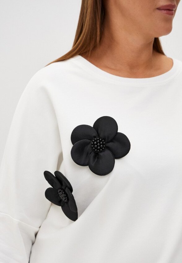 Свитшот и броши 2 шт. Chic de Femme