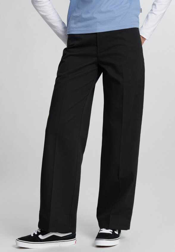 Брюки женские DICKIES Union Loose Straight, Черный