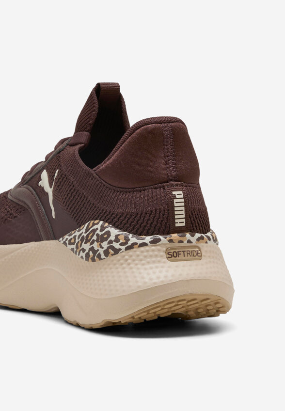 Кроссовки женские PUMA Softride Mayve Animal, Коричневый