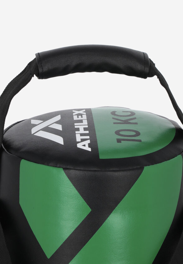 Мешок тренировочный Athlex, 10 кг, Зеленый