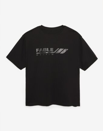 Футболка Prototype Black FABLE женщинам