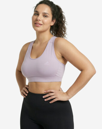 Топ бра спортивный Demix ActiveMove Gym, Plus Size, Фиолетовый женщинам