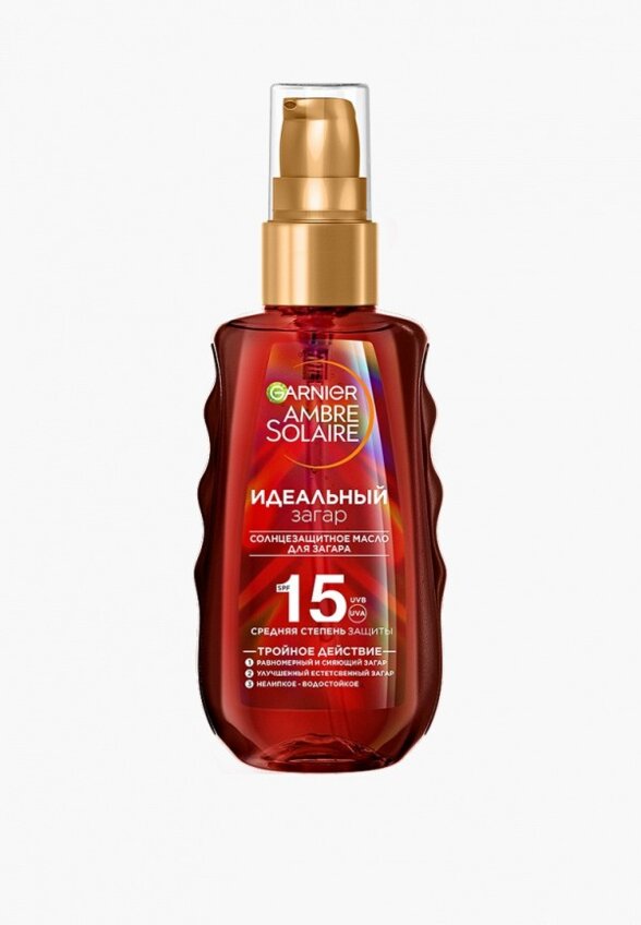 Масло для загара Garnier