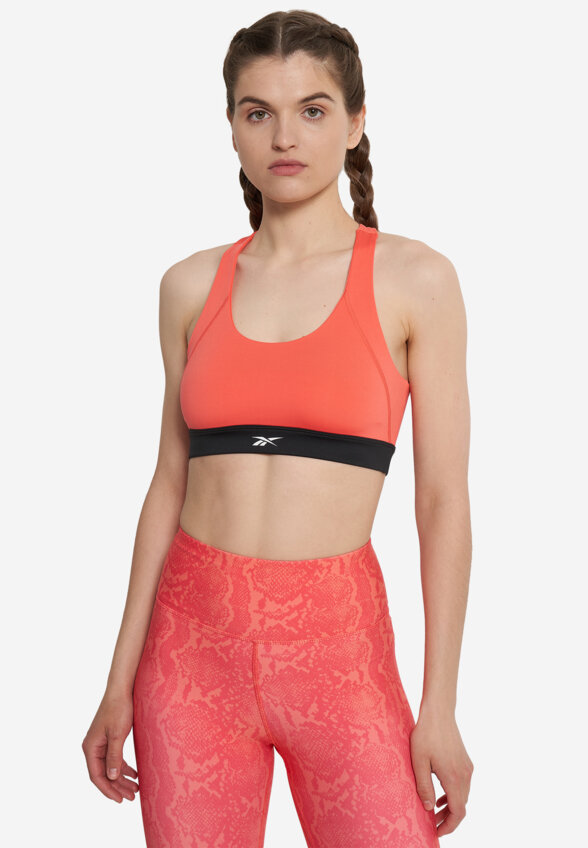 Топ бра спортивный Reebok, Оранжевый