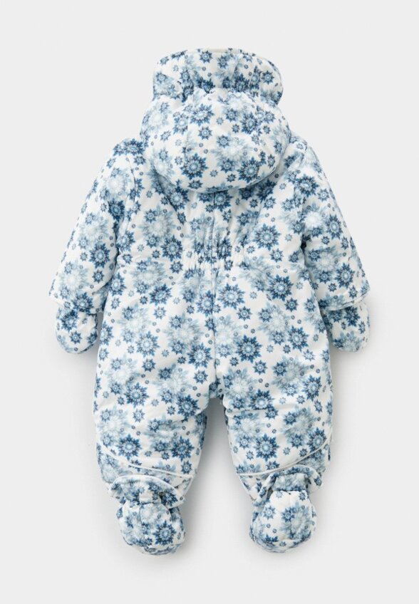 Комбинезон утепленный, варежки и пинетки Pilguni