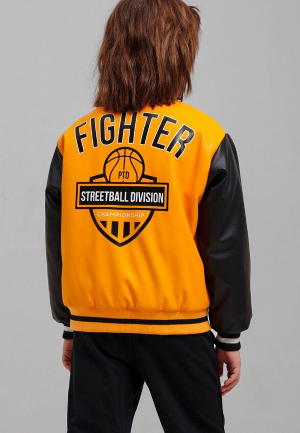 Куртка кожаная утепленная PlayToday