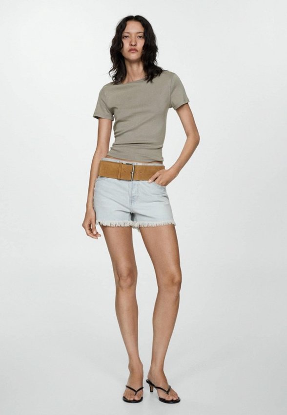 Шорты джинсовые Mango