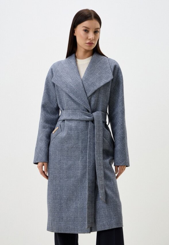 Пальто двубортное Gaxgax