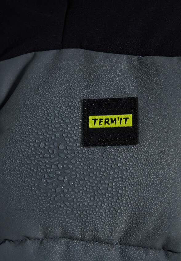 Пуховик для мальчиков Termit, Серый