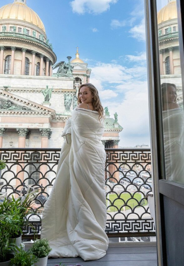 Одеяло 1,5-спальное Унисон