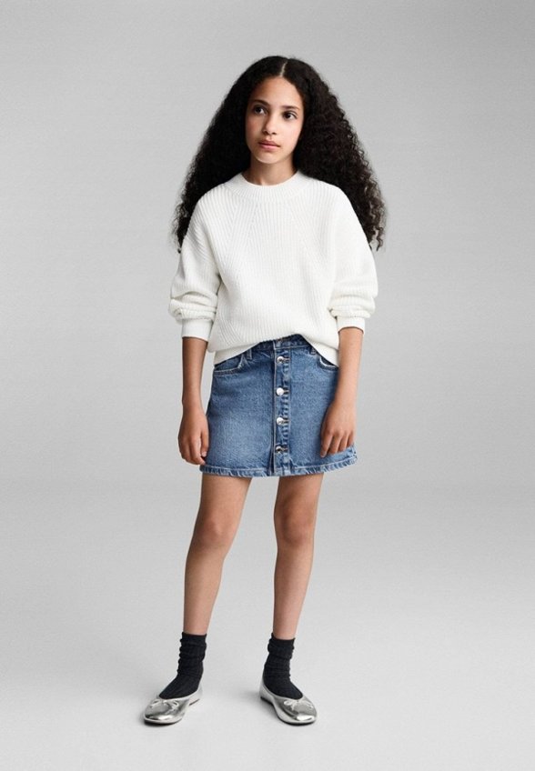 Юбка джинсовая Mango Kids