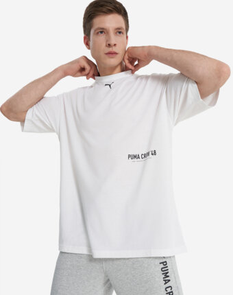 Футболка мужская PUMA Graphic, Белый женщинам