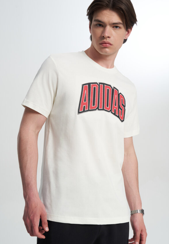 Футболка мужская adidas Stad Colleg, Бежевый