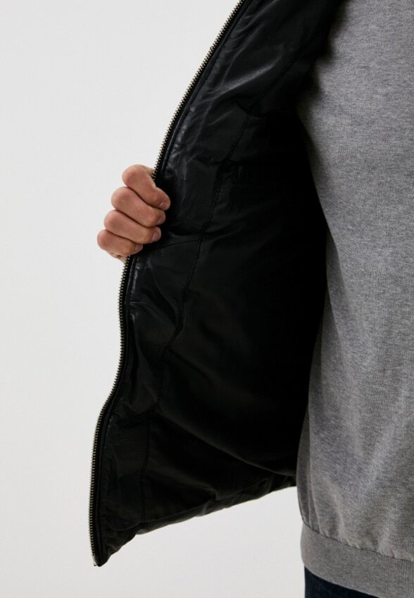 Куртка кожаная Urban Fashion for Men