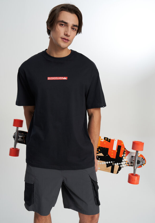 Футболка мужская Quiksilver Dna Clicker, Черный