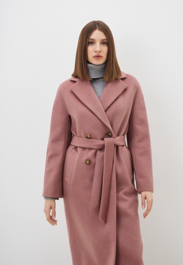 Пальто двубортное Pompa