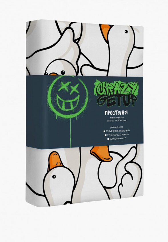 Простыня Евро Crazy Getup