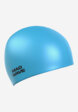 Шапочка для плавания Mad Wave Light Silicone Solid, Голубой3  - превью