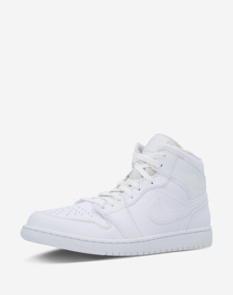 Кеды мужские Nike Air Jordan 1 Mid, Белый женщинам