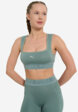 Топ бра спортивный PUMA Move Lace Bra, Зеленый2  - превью