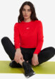 Лонгслив женский Reebok Paige Core, Красный4  - превью