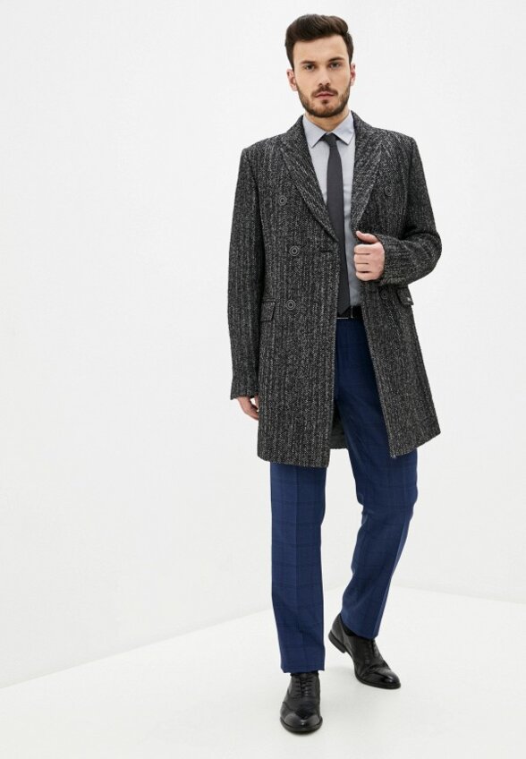 Пальто двубортное Bazioni