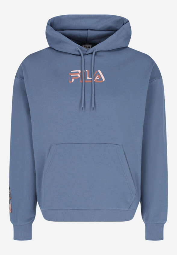 Худи мужское оверсайз FILA, Синий