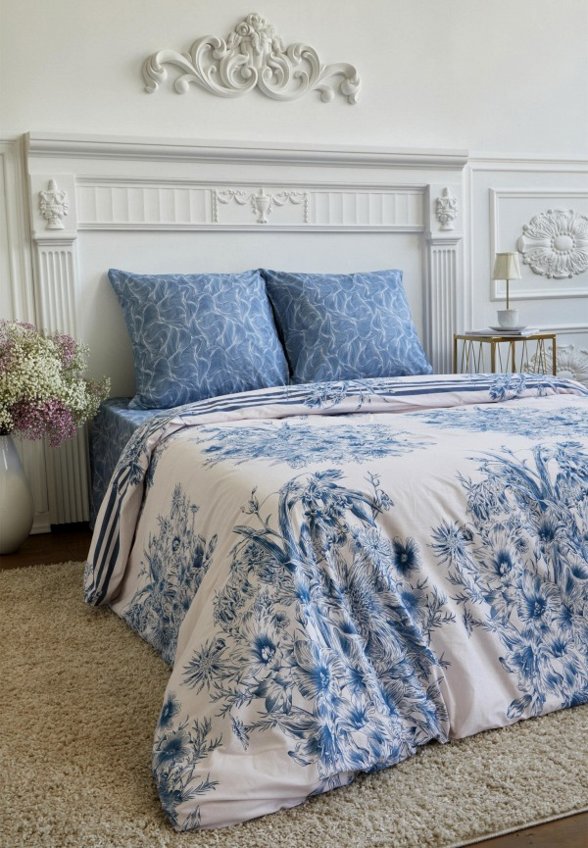 Постельное белье Евро Mia Cara