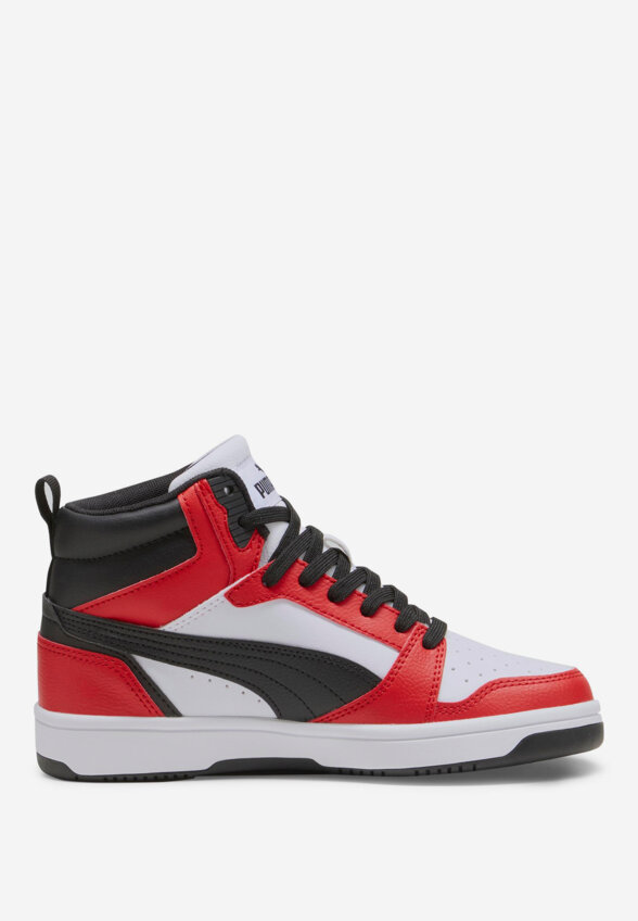 Кеды детские PUMA Rebound V6 Mid Jr, Черный