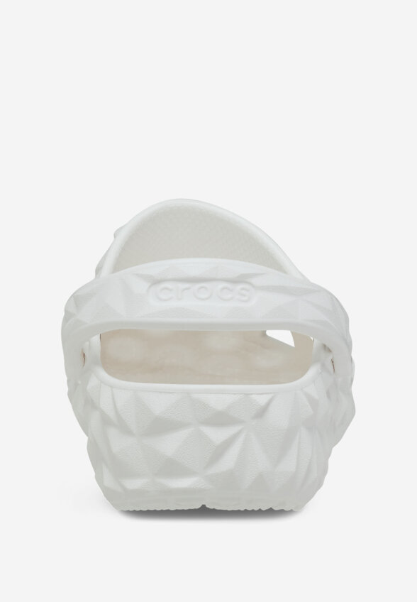 Сабо женские Crocs Classic Geometric Clog, Белый